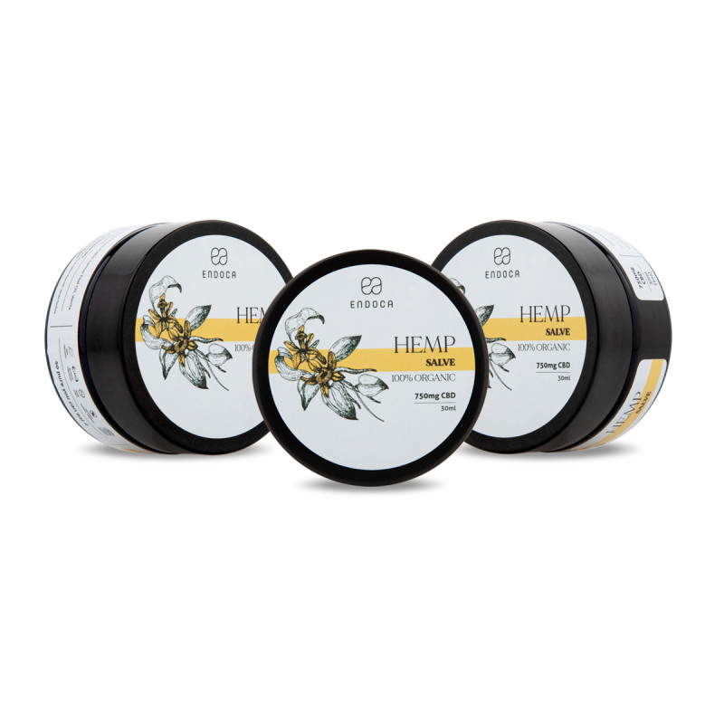 SALVE CU 750MG CBD - 30 ML - ENDOCA