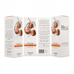 ULEI CBD PENTRU FATA SI CORP 1,5MG CBD/ML - ENDOCA