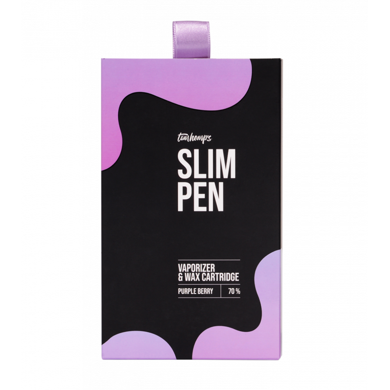 CBD WAX Blueberry FILLED VAPE PEN - Tom Hemps
