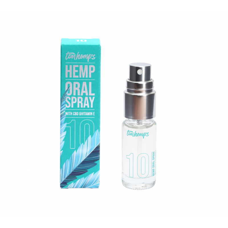 Sprey Oral de Canepa 10 % CBD - Tom Hemps
