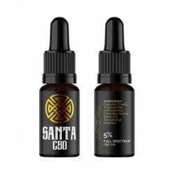 Ulei CBD 5% cu cocos si canepa - Santa CBD