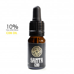 Ulei CBD 10% cu cocos si canepa - Santa CBD