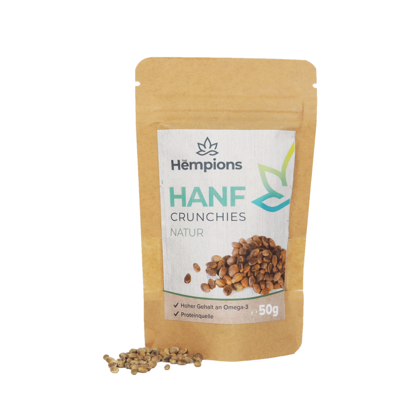 Crunchies BIO natur 50 g Hempions